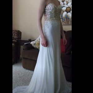 Prom dress -Maggie Sottero - Ivory/Gold